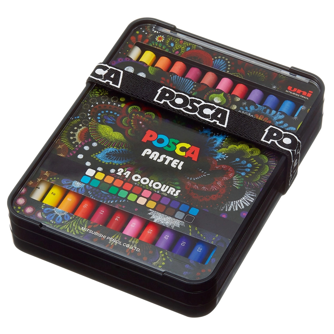 PASTEWAX CRAYON ( BRAND POSCA ) 24 COLORS