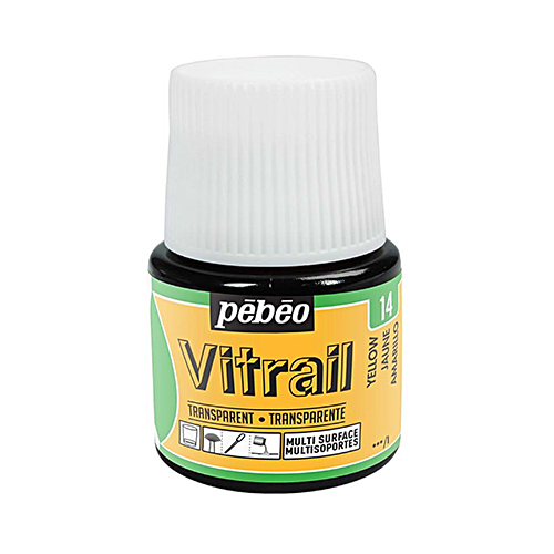 GLASS PAINT VITRAIL TRANSPARENT ( BRAND PEBEO ) 45ML