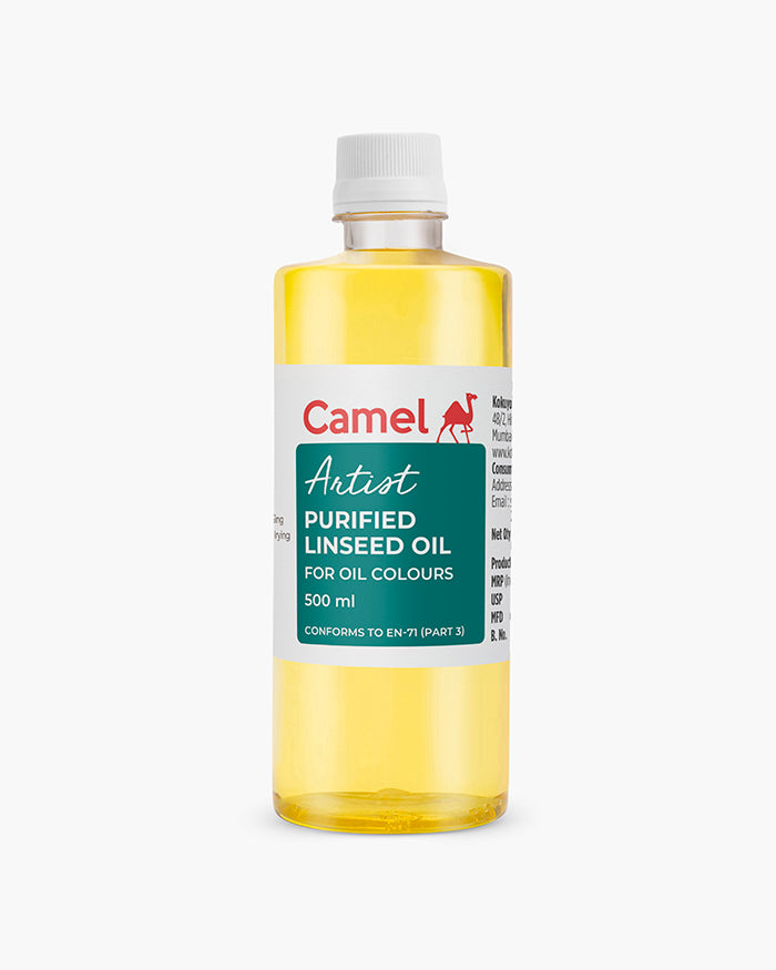 ARTIST PURIFIED LINSEED OIL ( BRAND CAMEL ) 500ML