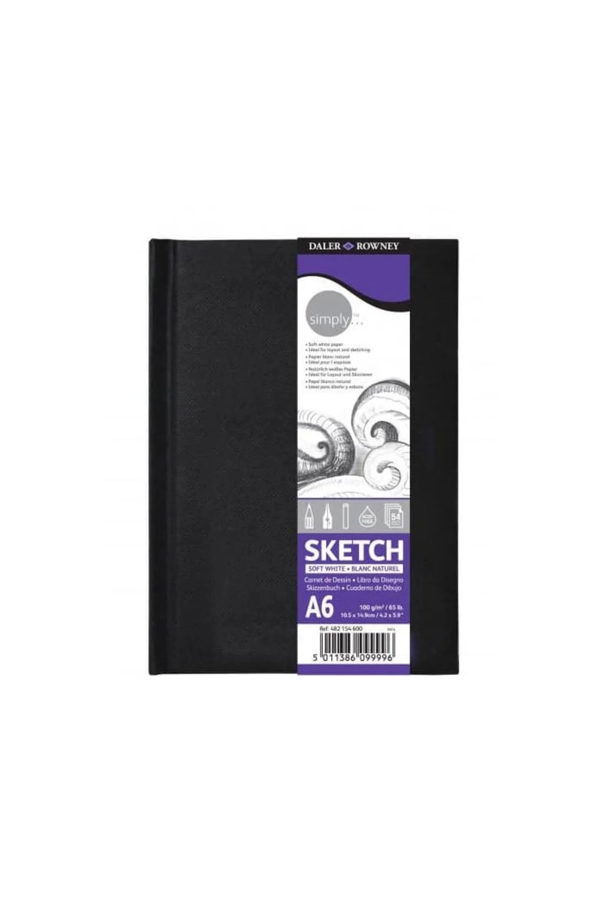 SKETCHBOOK A6 CARNET DE DESSIN ( BRAND DALER ROWNEY )