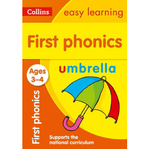 First Phonics Book, Ages 3-4: Perfect for Home Learning