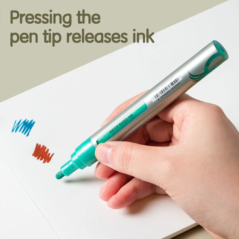 ACRYLIC MARKER ( BRAND DMAST ) 6 COLORS