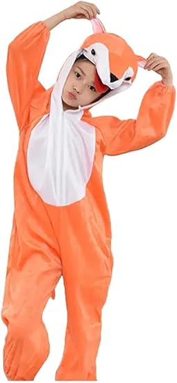 FOX COSTUME FOR KIDS ( AGES 3 TO 5 )