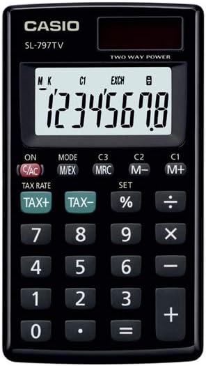 SL797TV CALCULATOR ( BRAND CASIO )