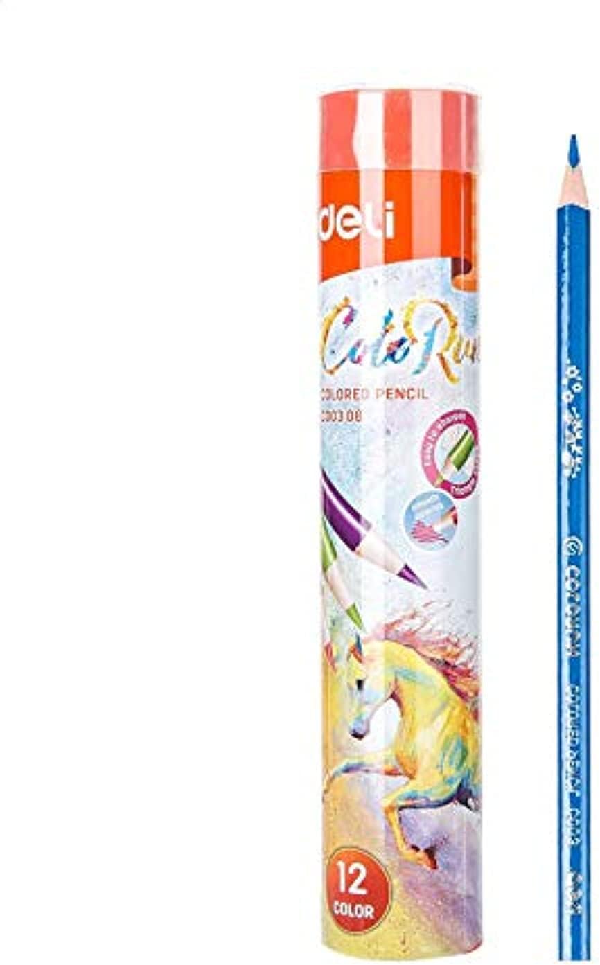 COLORED PENCIL 12PCS ( BRAND DELI )