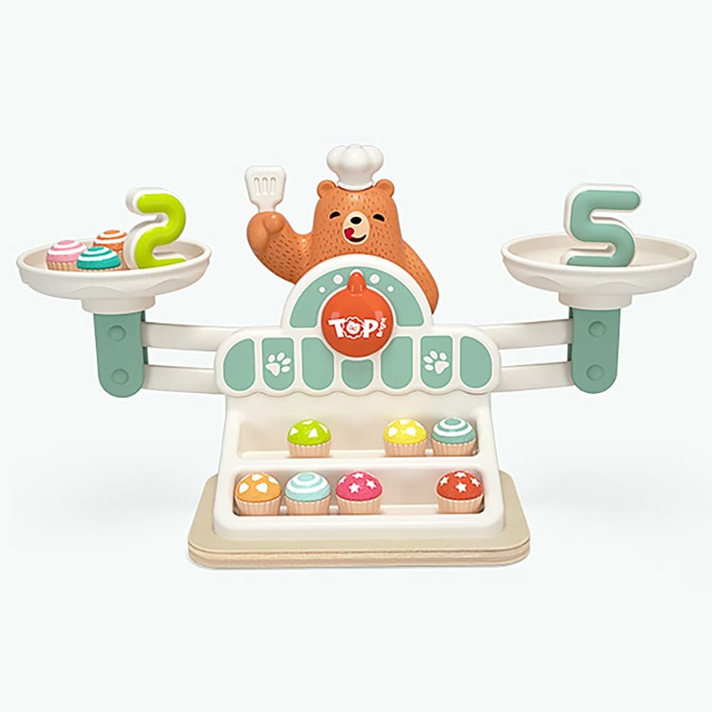 KIDS TOYS ( MATH AND LOGIC ) YUMMY BEAR 123 SCALE