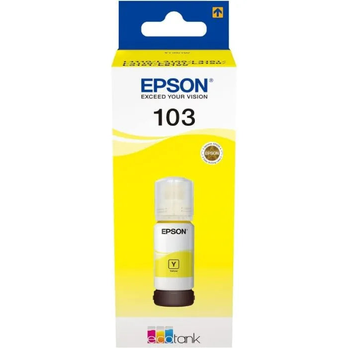 103 ECOTANK INK BOTTLE YELLOW COLOR 65ML ( BRAND EPSON )