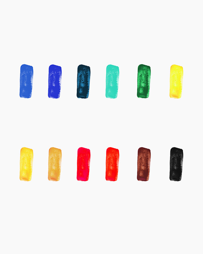 ARTIST WATER COLOR TUBES ( BRAND CAMEL ) 12SHADES 20ML