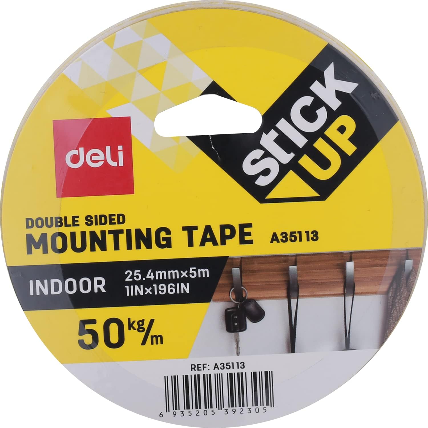 DOUBLE SIDED MOUNTING TAPE ( BRAND DELI ) A35113