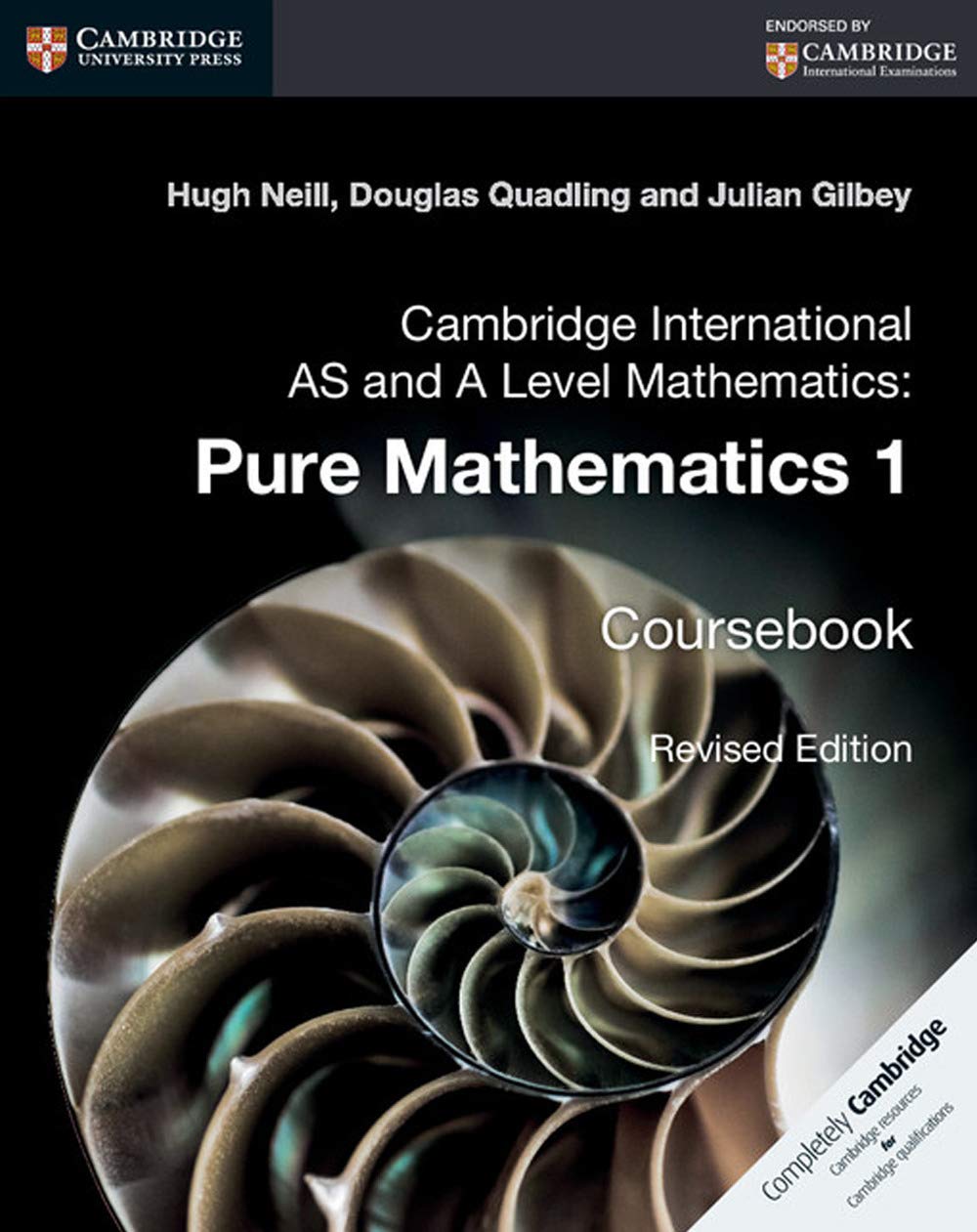 Cambridge International AS and A Level Mathematics: Pure Mathematics 1 Coursebook Revised Edition