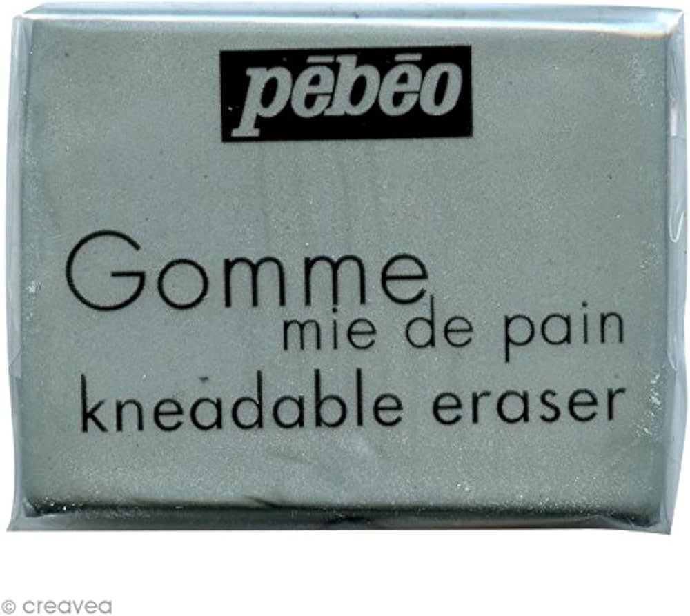 PÉBÉO Set of 3 moldable bread erasers