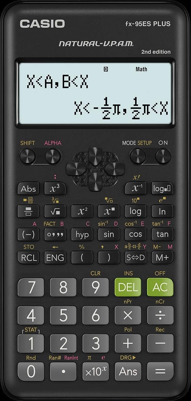 FX -95ES PLUS CALCULATOR 2ND EDITION ( BRAND CASIO )