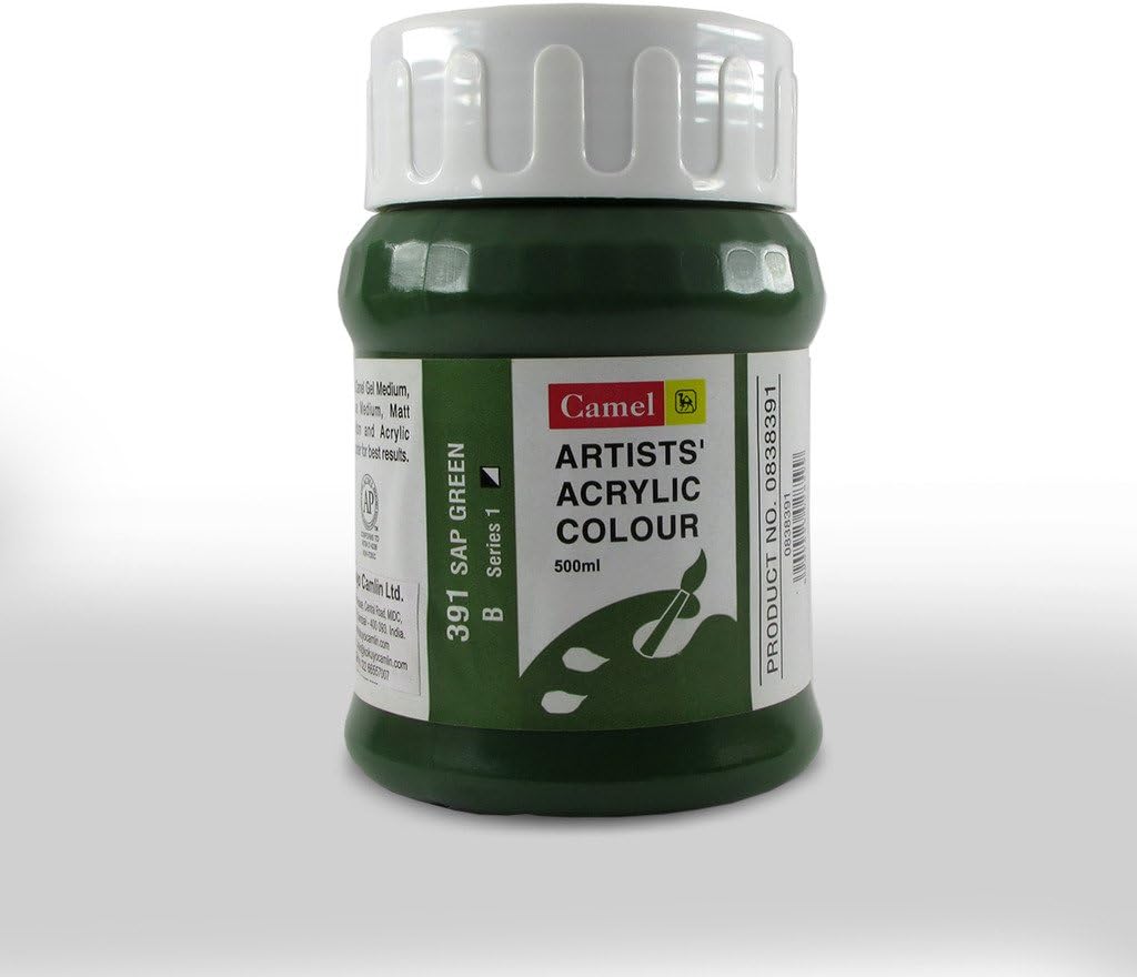 FABRIC ACRYLIC COLORS 500ml ( BRAND CAMEL )