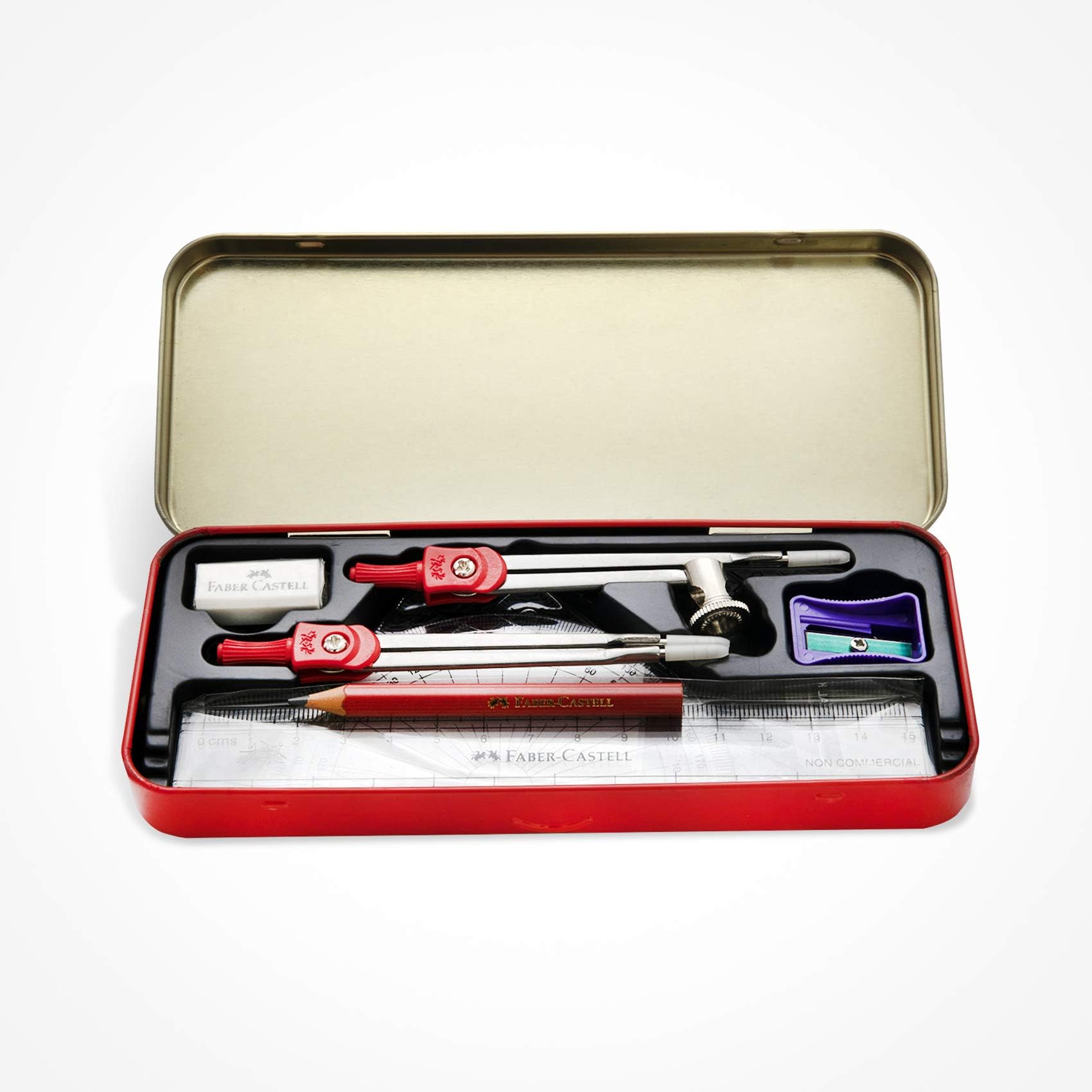 GEOMETRY BOX ( BRAND FABER CASTELL ) TORUS MATHEMATICAL DRAWING INSTRUMENT