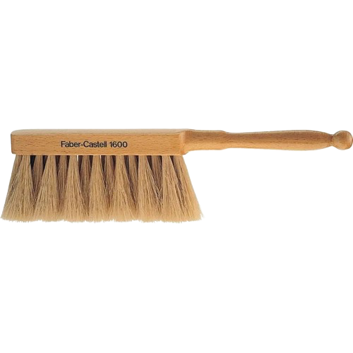 HORSEHAIR DUSTING BRUSH ( BRAND FABER CASTELL )