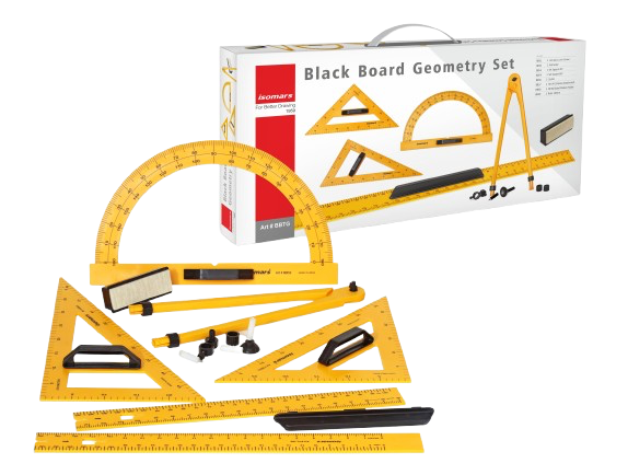 Isomars Black Board Geometry Set