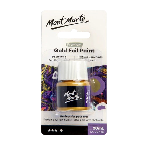 FOIL PAINT PREMIUM GOLD ( BRAND MON MARTE ) 20ML