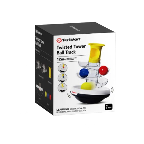 KIDS TOY ( TWISTED TOWER BALL TRACK )