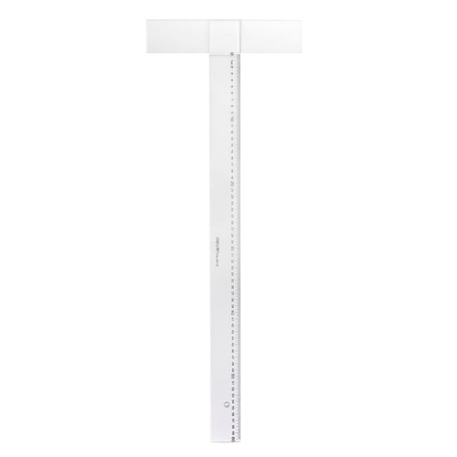 ACRYLIC T SQUARE 60CM NO.8410 ( BRAND DELI )