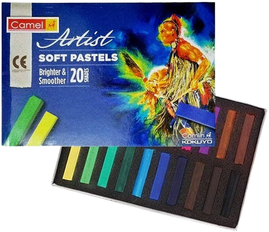 SOFT PASTEL ( BRAND CAMEL ) ARTIST 20 SHADES BRIGHTER AND SMOOTHER