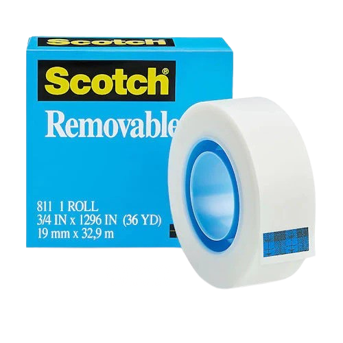 REMOVABLE TAPE ( BRAND SCOTCH )