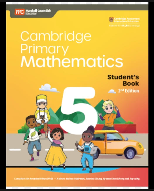 MCE CAMBRIDGE PRIMARY MATHEMATICS 2E STUDENT BOOK 5