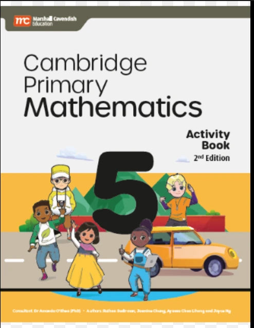 MCE CAMBRIDGE PRIMARY MATHEMATICS 2E ACTIVITY BOOK 5