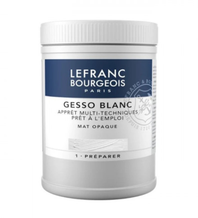 GESSO BLANC WHITE ( BRAND LEFRANC BOURGEOIS ) 500ML