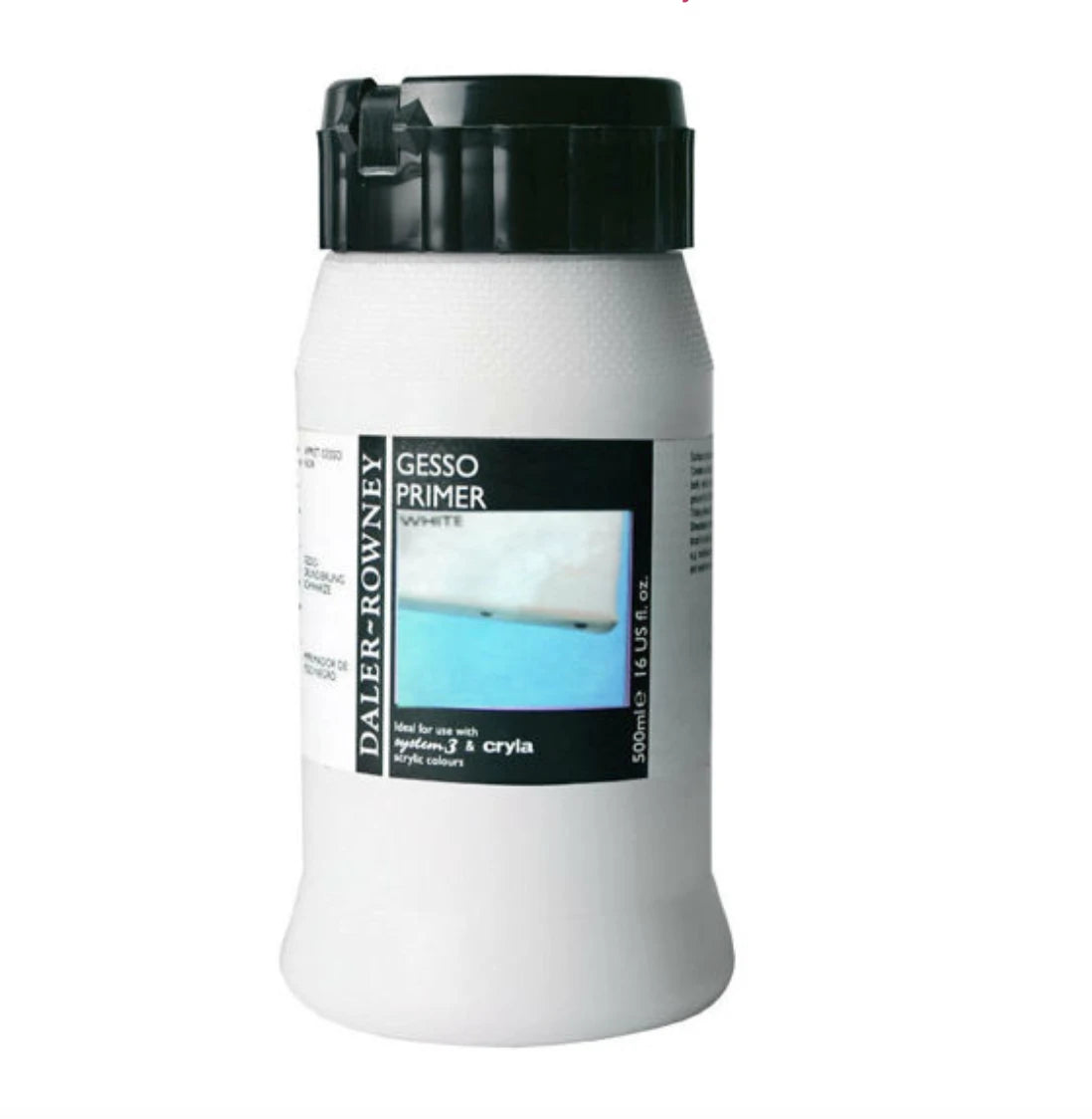 GESSO PRIMER WHITE 500ML ( BRAND DALER ROWNEY )