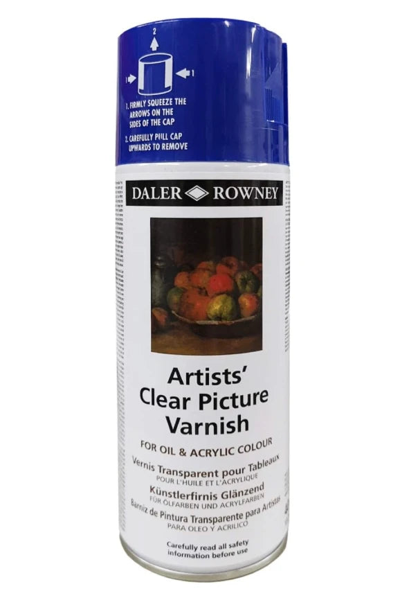 OIL AND ACRYLIC COLOR VARNISH ( BRAND DALER ROWNEY ) ARTIST CLEAR PICTURE 400ML