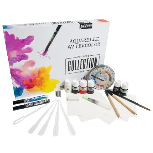 Pebeo Aquarelle Watercolor Collection Box