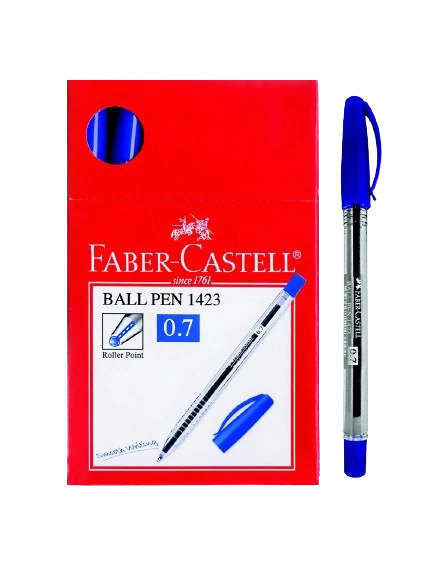 BALLPOINT PENS 1423 0.7mm TIP ( BRAND FABER CASTELL )
