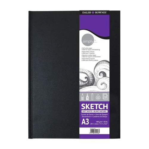 SKETCHBOOK ( SIMPLY -DALER ROWNEY BRAND ) SIZE A3