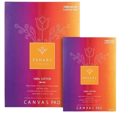 PANART CANVAS PAD 380GSM 16X20