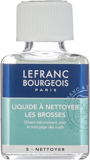 OIL SOLVENT ( BRAND LEFRANC BOURGEOIS ) TRANSPARENT 75ML