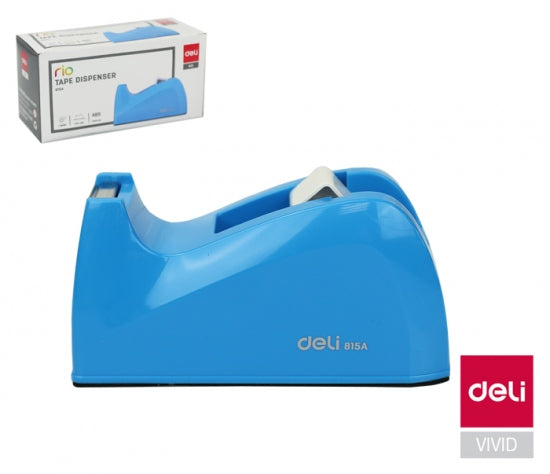 COLOR TAPE DISPENSER ( BRAND DELI ) 18MM SIZE