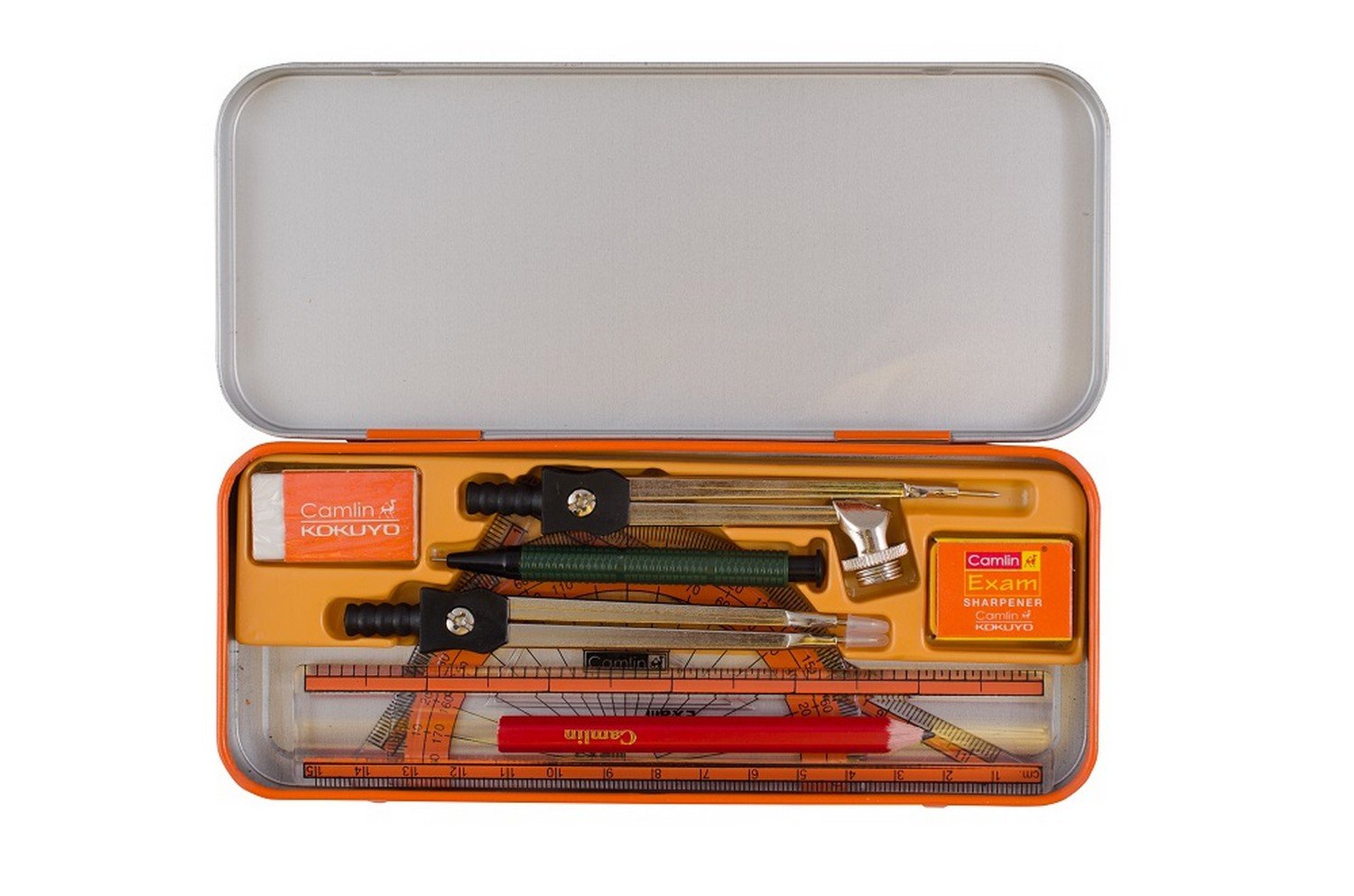 GEOMETRY BOX ( BRAND CAMLIN ) EXAM MATHEMATICAL DRAWING INSTRUMENT