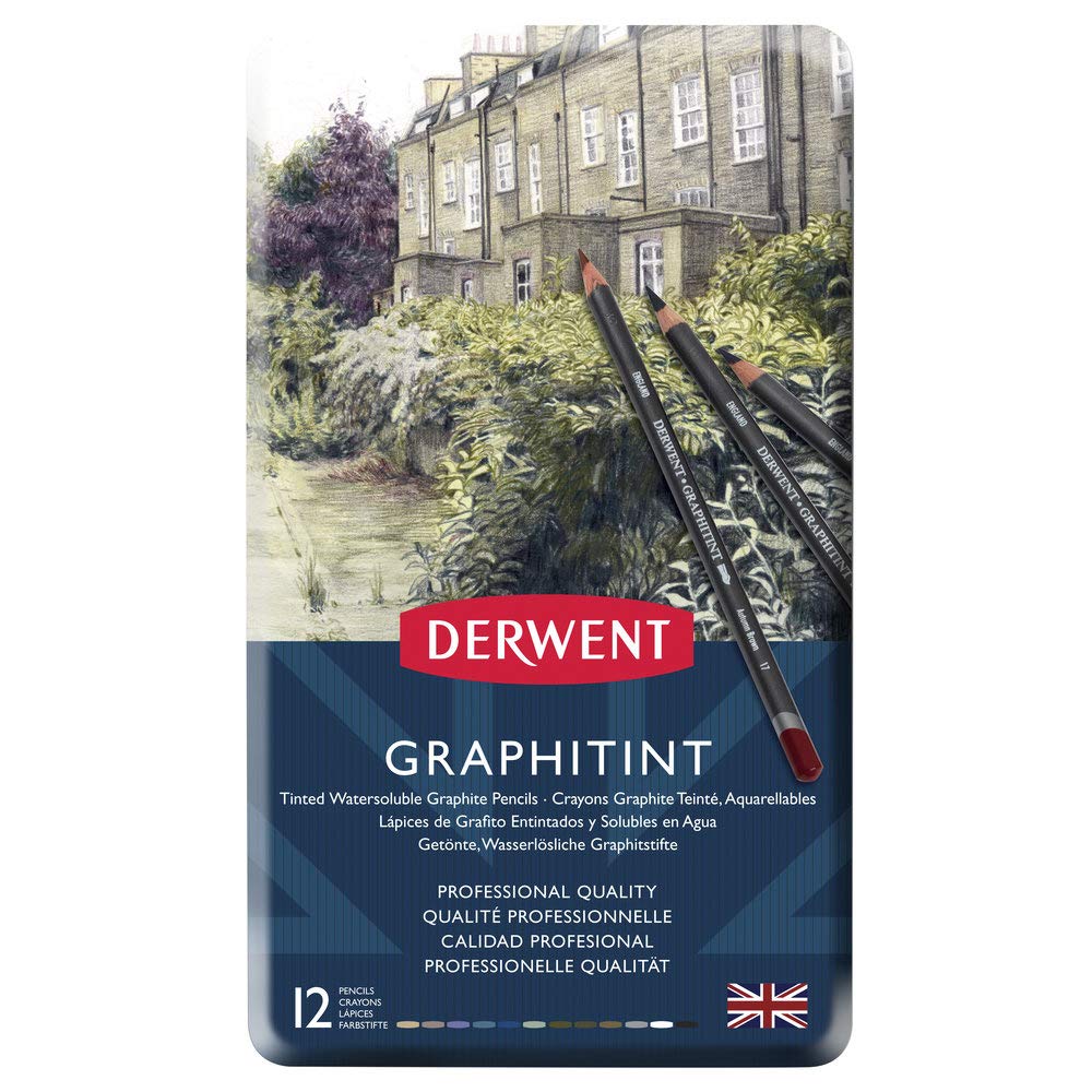 SKETCH PENCIL ( BRAND DERWENT ) GRAPHITINT 12 PCS PENCIL