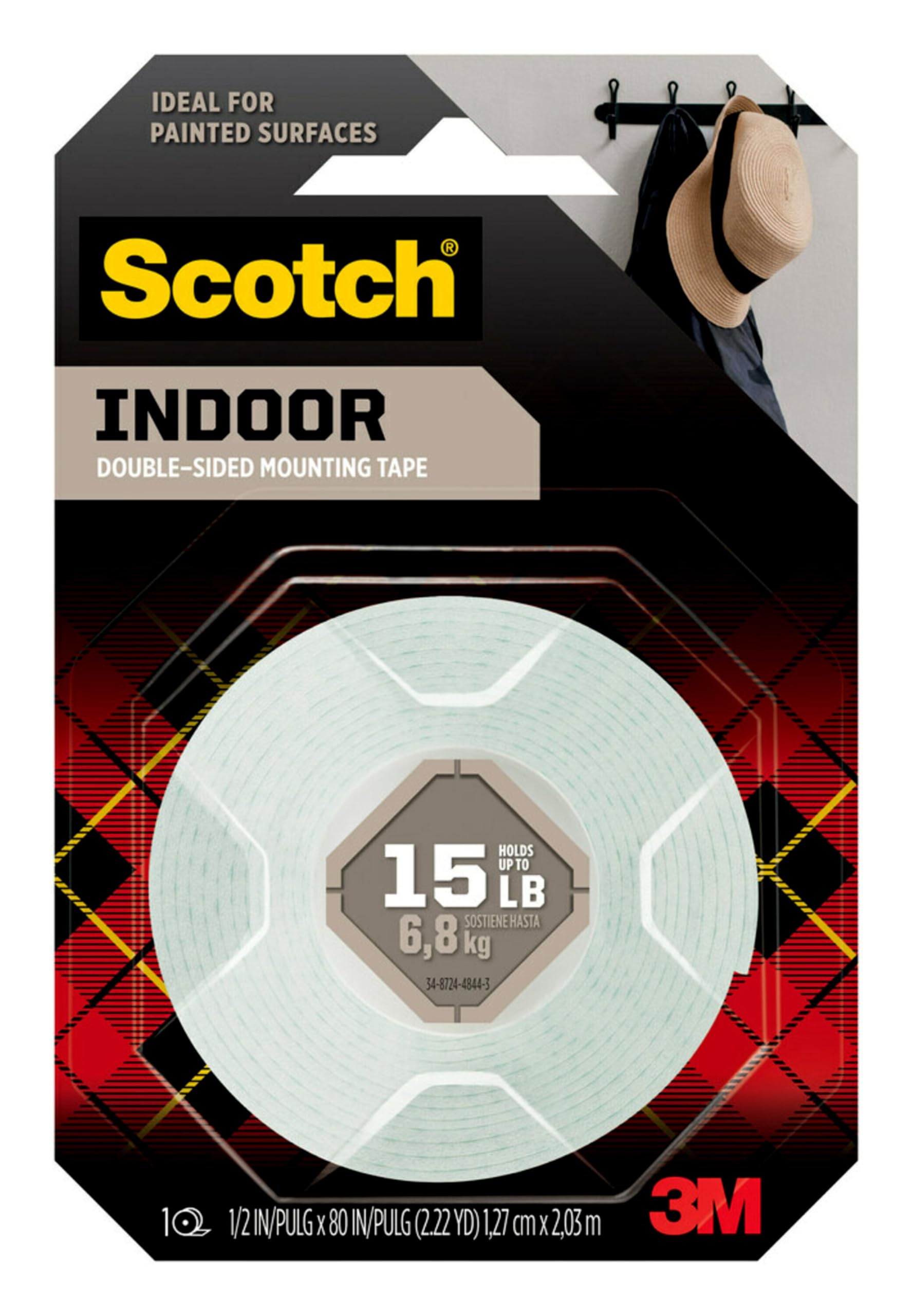 INDOOR MOUNTING TAPE ( BRAND SCOTCH )