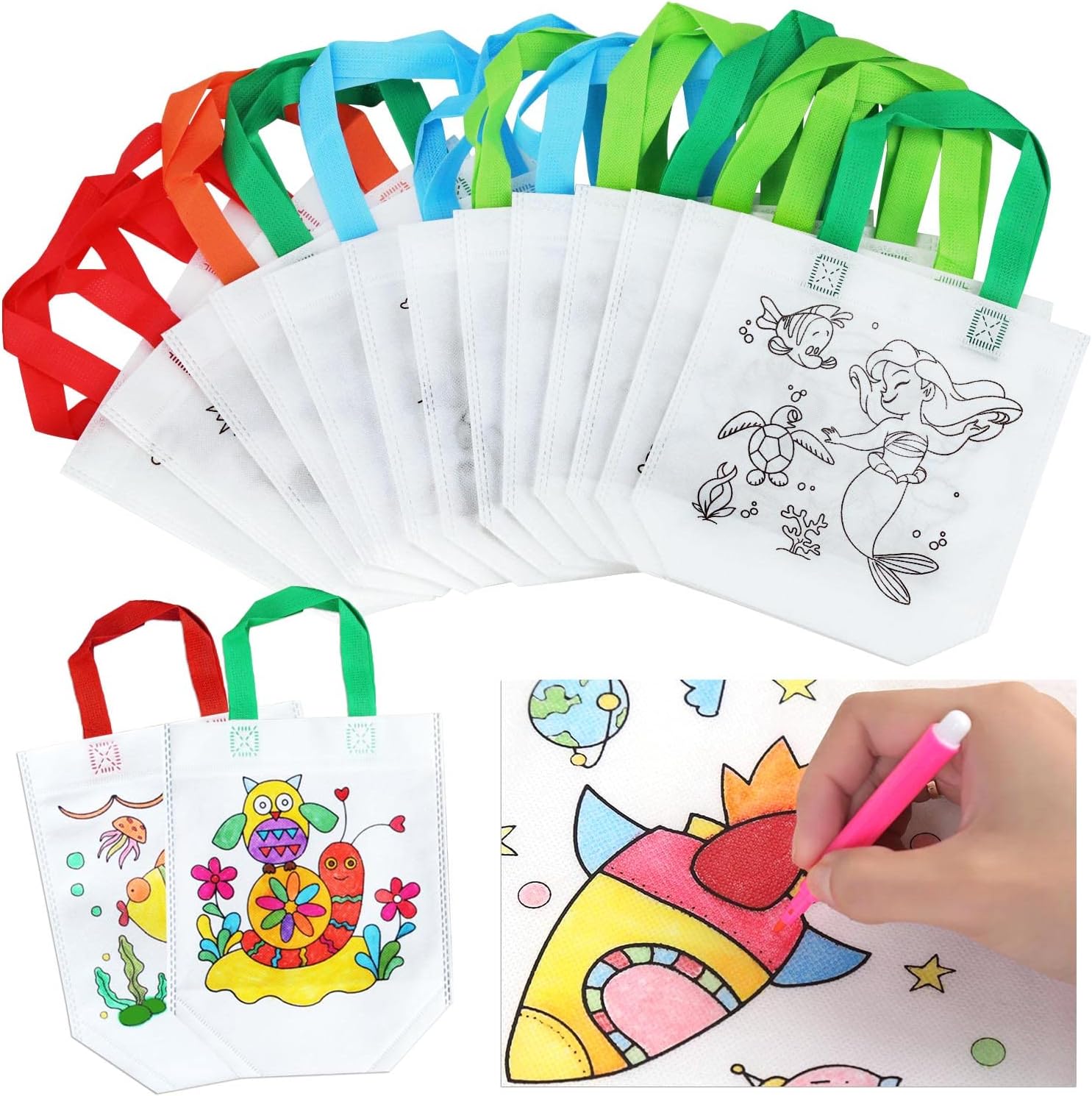 FABRIC BAG COLORING ( BRAND DIY )