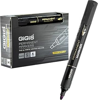 PERMANENT MARKER IN BOX ( BRAND GIGIS ) 12 PCS