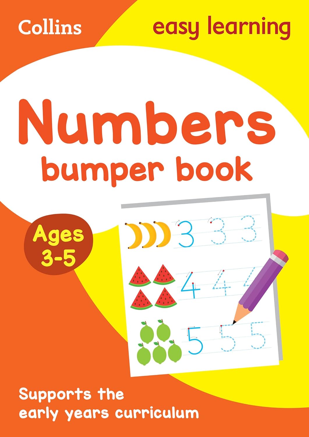 Numbers Bumper Book Ages 3-5: Ideal for Home Learning