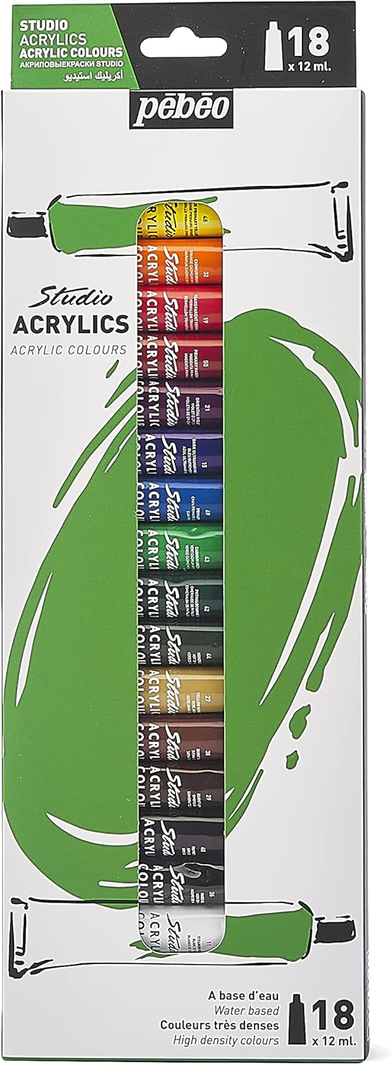 ACRYLIC COLOR ( BRAND PEBEO ) STUDIO 12ML