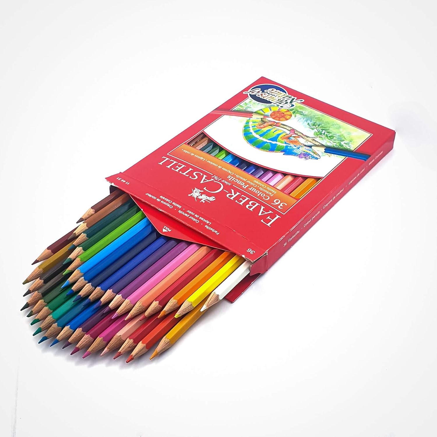 36 COLOR PENCILS ( BRAND FABER CASTELL )