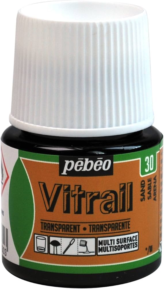 GLASS PAINT VITRAIL TRANSPARENT ( BRAND PEBEO ) 45ML