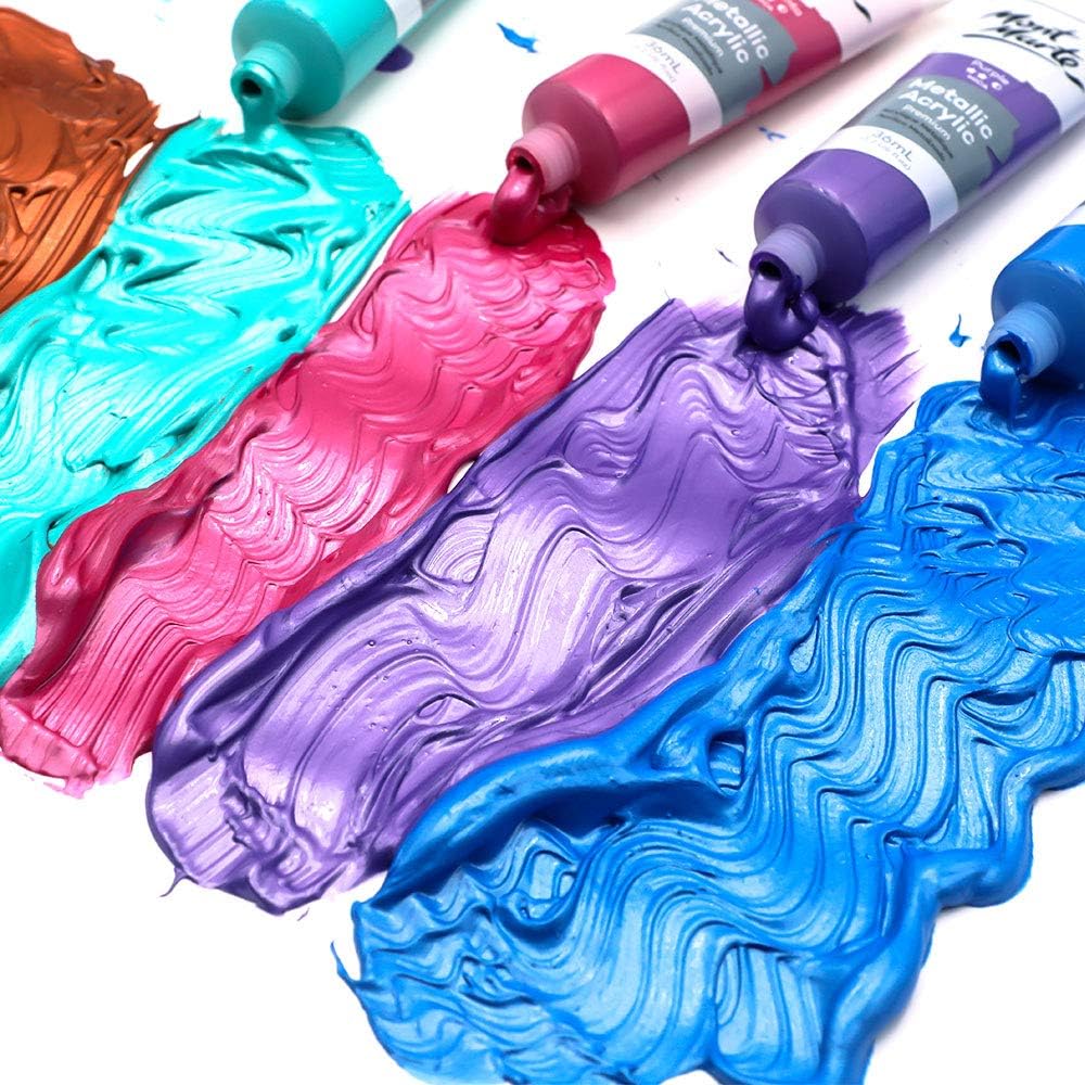 ACRYLIC COLOR INTRO SET ( BRAND MONT MARTE ) 8 PIECES 36ML