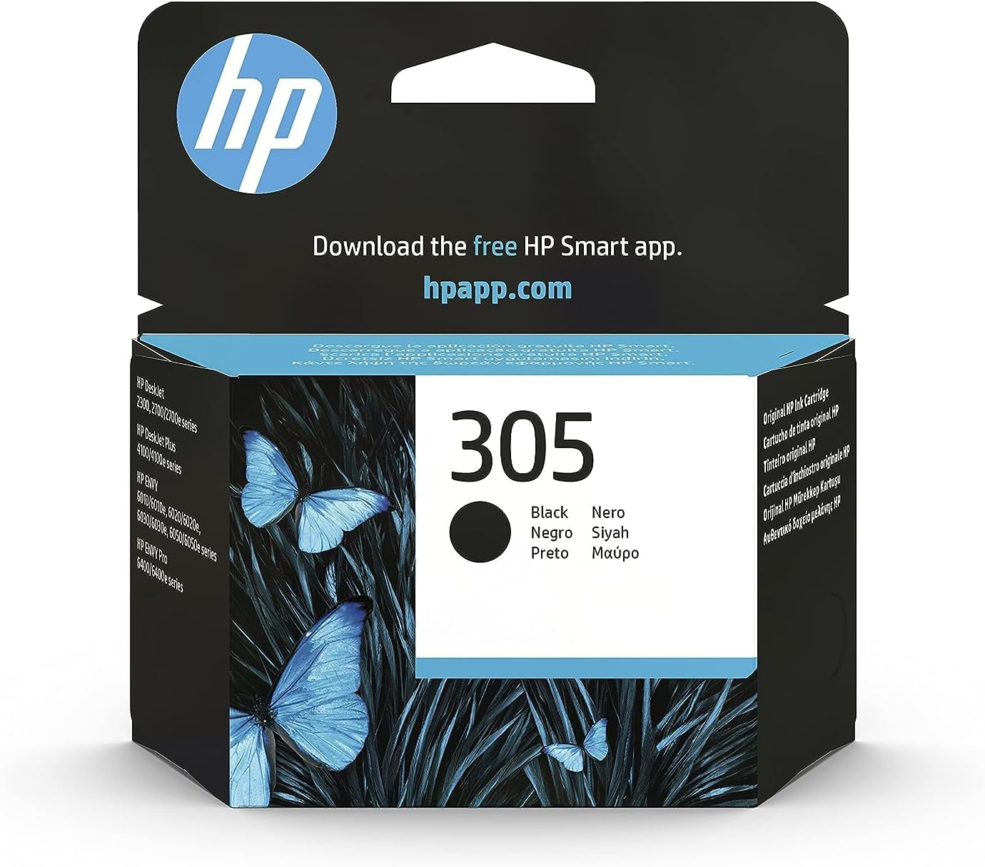 INK CARTRIDGE 305 BLACK ( BRAND HP )