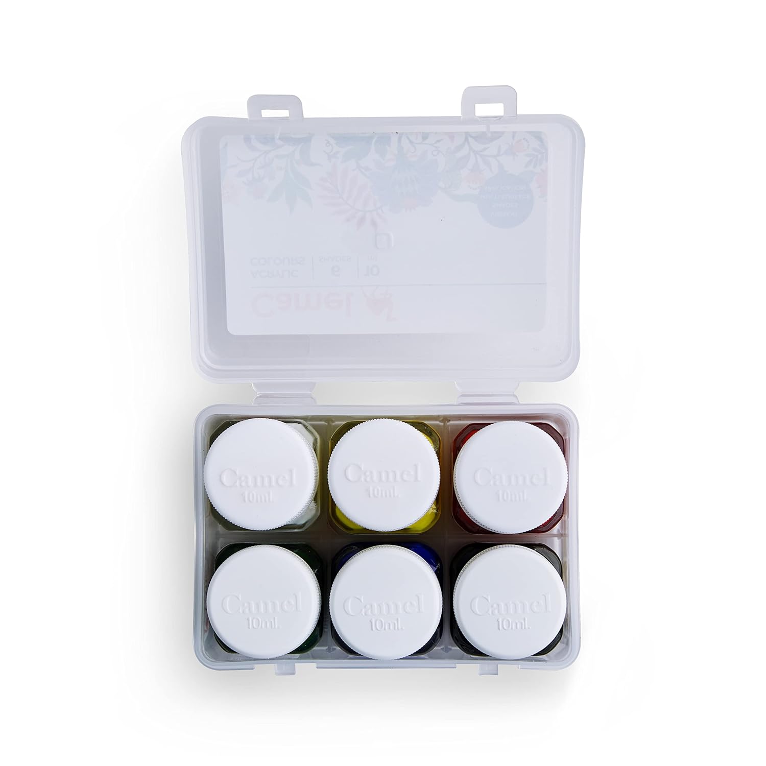 FABRIC ACRYLIC ULTRA COLORS ( BRAND CAMEL ) 10ML 6SHADES