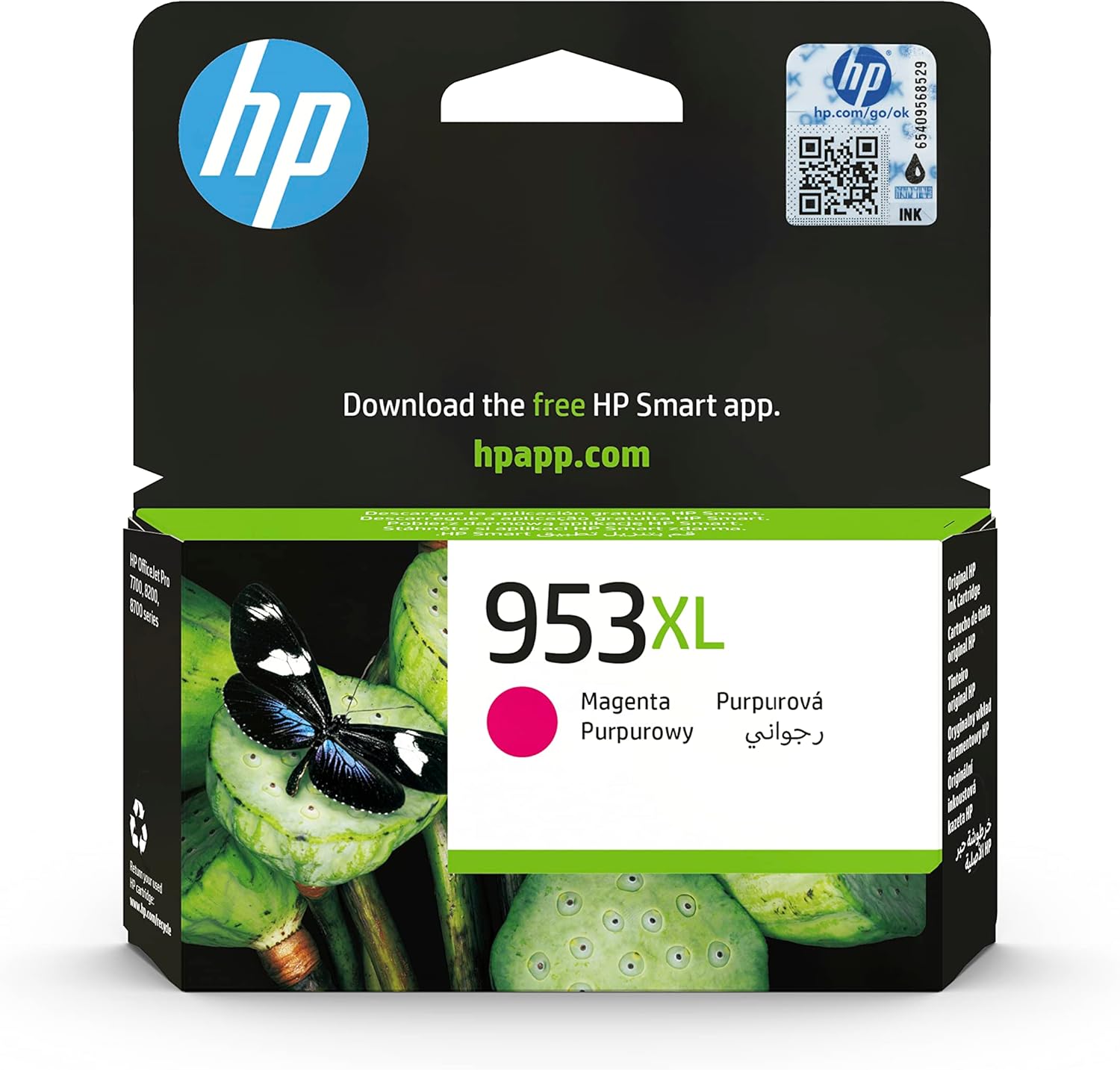 INK CARTRIDGE 953XL MAGENTA ( BRAND HP )