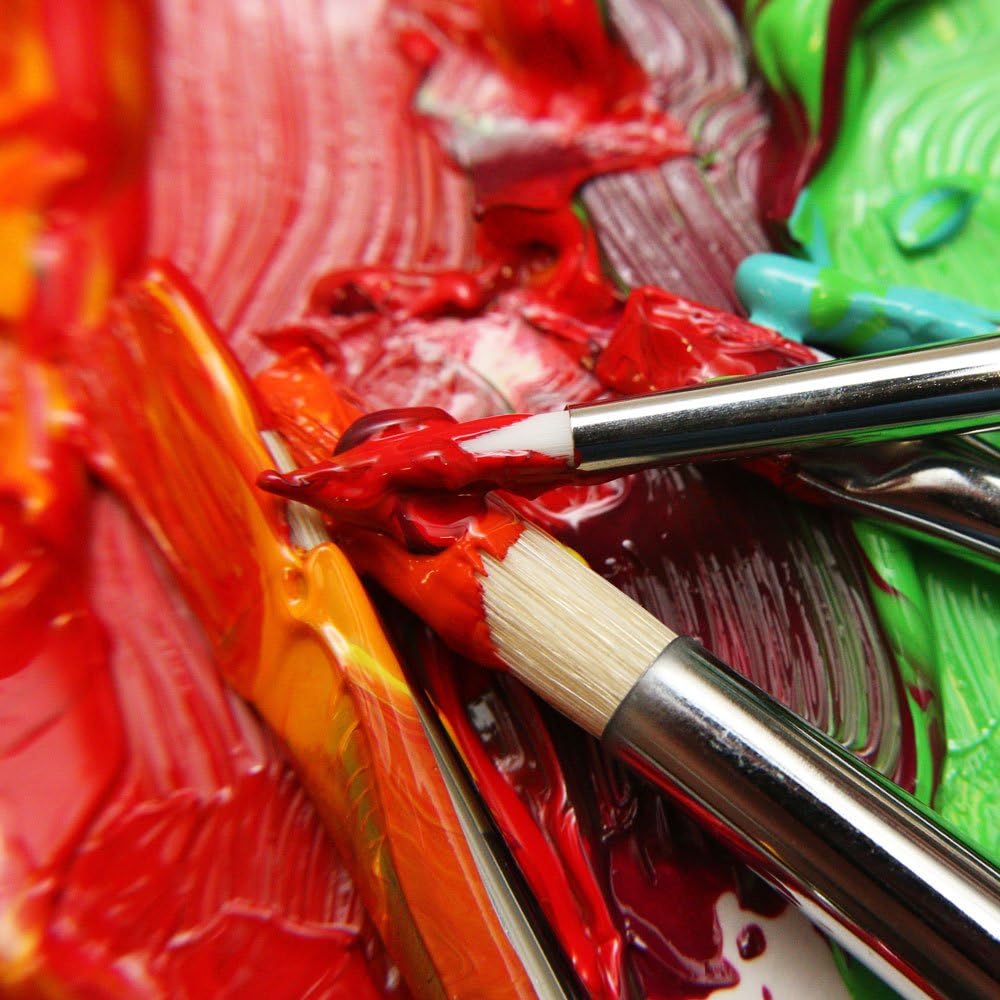 OIL PAINT BRUSH SET( BRAND MONT MARTE ) GALLERY SERIES SET 6 PIECES